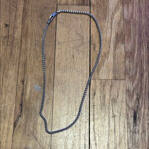 H&M Men's Silver Chain Necklace
